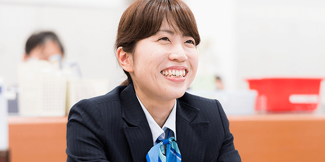 広島銀行先輩の声：窓口業務